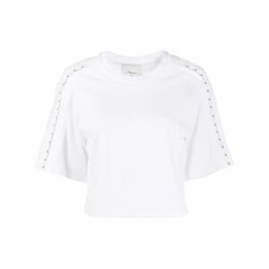 3.1 Phillip Lim Women's White Crop-top